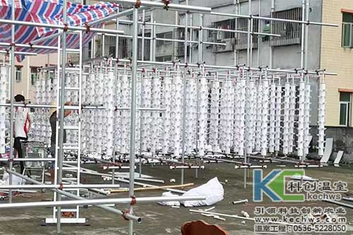 立柱栽培，無土栽培，天空農(nóng)場(chǎng)